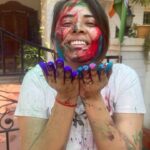 Anasuya Bharadwaj Instagram - Bura na mano #HoliHai 🌈🎨