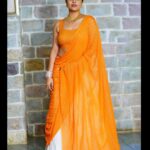 Anasuya Bharadwaj Instagram - Hustle and Heart 🧡 Thank you Proddatur!!! Your energy is infectious!! 🥰 Outfit & Styling : @gaurinaidu 🤩 Jewels : @lorifinejewellery 👑 MUA : @makeupbysiva 💄 Hairstyle : @telusivakrishna 💆🏻‍♀️ PC: @valmikiramuphotography 📸