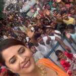 Anasuya Bharadwaj Instagram - Hustle and Heart 🧡 Thank you Proddatur!!! Your energy is infectious!! 🥰 Outfit & Styling : @gaurinaidu 🤩 Jewels : @lorifinejewellery 👑 MUA : @makeupbysiva 💄 Hairstyle : @telusivakrishna 💆🏻‍♀️ PC: @valmikiramuphotography 📸