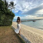 Anasuya Bharadwaj Instagram - As we reach the middle of June.. I don’t want the gram to miss some moments captured unfiltered.. totally glowing from the nature and from within me 🥰..from one of my most memorable trips this year so far 🌊🧜🏻‍♀️💙 PC: My very talented man @susank.bharadwaj 😘