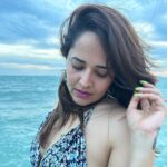 Anasuya Bharadwaj Instagram - POV : I am looking at you looking at me 👀🧜🏻‍♀️💙