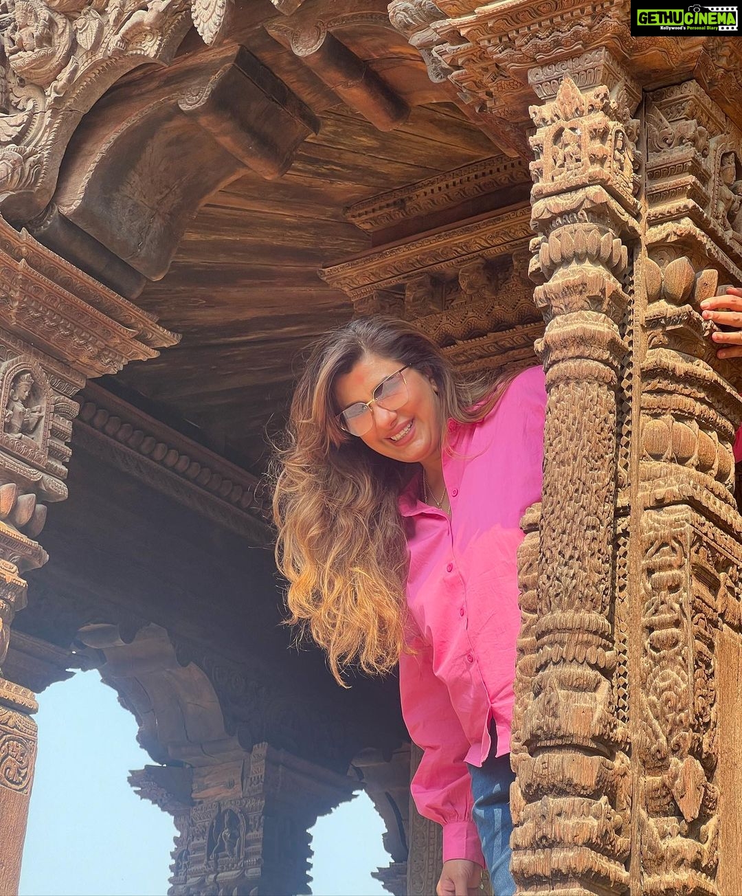 Anisha Hinduja Instagram - "Exploring the ancient city of Kathmandu, where every corner holds a story to be told 🌇🇳🇵 #Kathmandu #Nepal #TravelDiaries #CultureTrip" Krishna Mandir