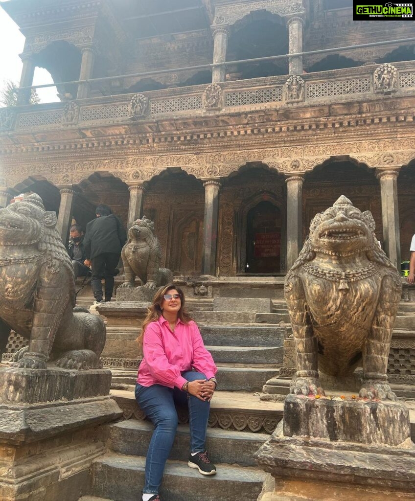 Anisha Hinduja Instagram - "Exploring the ancient city of Kathmandu, where every corner holds a story to be told 🌇🇳🇵 #Kathmandu #Nepal #TravelDiaries #CultureTrip" Krishna Mandir