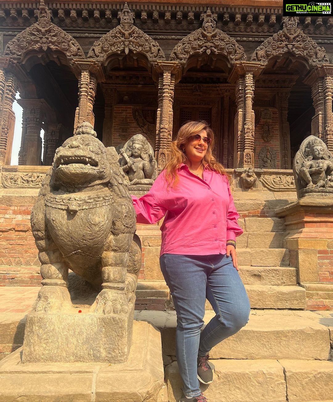 Anisha Hinduja Instagram - "Exploring the ancient city of Kathmandu, where every corner holds a story to be told 🌇🇳🇵 #Kathmandu #Nepal #TravelDiaries #CultureTrip" Krishna Mandir