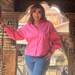 Anisha Hinduja Instagram - Immersed in the rich history and royal elegance of Patan Durbar Square and the Princes’ House 👑🏰 #royalty #heritage #adventure #spirituality Patan Durbar Square Kathmandu