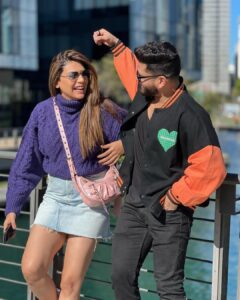 Anjum Fakih Instagram - I have found a heart of gold 
I pray that he outlive… 
This friendship has this essence of love 
Truly these memories will relive…
Will fight will chide will make mistakes 
Will forget and will forgive…
A friend like you will be for life
Ain’t it ? My dear Shiv 
@shivthakare9 
#shivanjum 
#Khatronkekhiladi13 #fearfactor #anjumfakih #shivthakare 
❤️❤️❤️