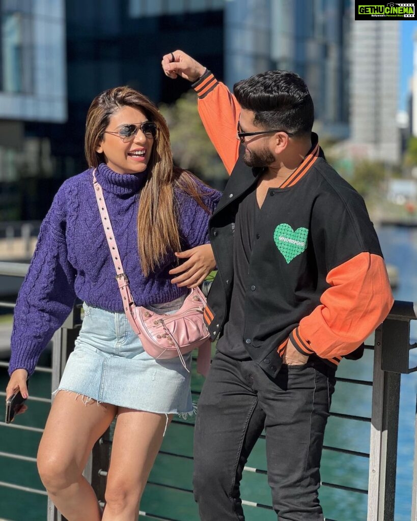 Anjum Fakih Instagram - I have found a heart of gold I pray that he outlive… This friendship has this essence of love Truly these memories will relive… Will fight will chide will make mistakes Will forget and will forgive… A friend like you will be for life Ain’t it ? My dear Shiv @shivthakare9 #shivanjum #Khatronkekhiladi13 #fearfactor #anjumfakih #shivthakare ❤️❤️❤️