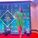 Anjum Fakih Instagram - Elated to share this with y’all… yes you all… all my Fans across the globe… today I was awarded as the Fan Favourite Supporting actress award (#shrishti/#kundalibhagya) at the @tellychakkar #tellyawards 2023… Thanking each one of you for loving shrishti & our beloved show… forever indebted to @ektarkapoor @muktadhond @beinganilnagpal @jassi.k15 @shreya_nehal @anilvkumar04 @baliyanneeraj @sahil.sharma540 @varunthebabbar @ritesh.n.yadav and the entire team of kundali for making a stardust into a star that I am today… #anjumfakih I love thee… many more to grace ahead… amen ❤️ . . . Special thanx to my superbly talented PR team @splendid_pr 🫶🏼