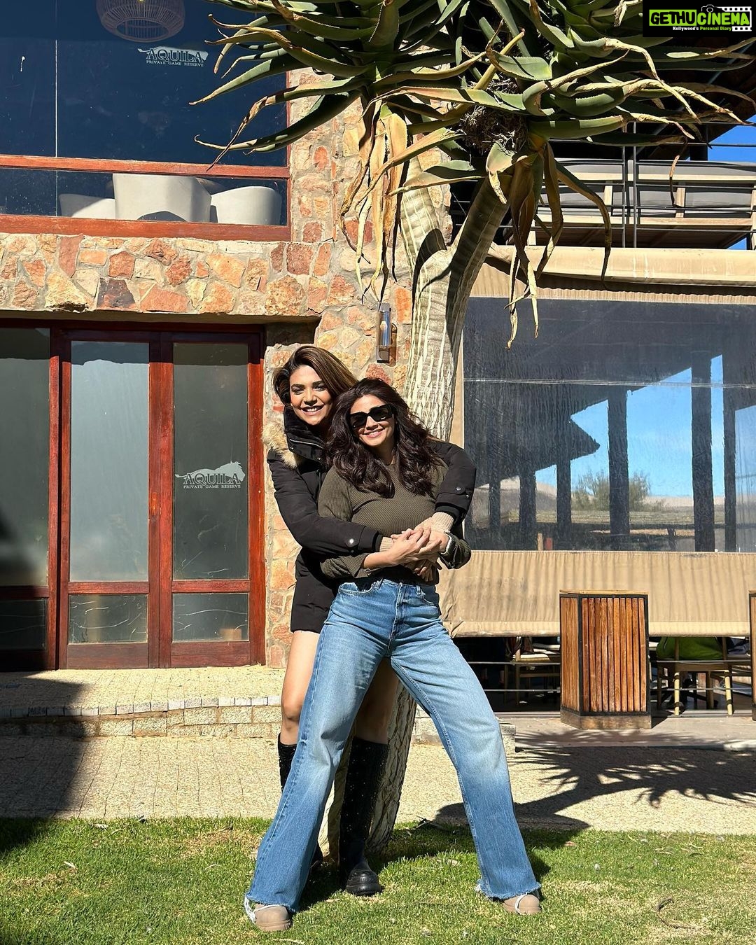 Anjum Fakih Instagram - She is the one by whom I am completely smitten When I felt cold She gifted me her mitten When I fell sick She was there in thin and thick I hugged her in my victory We shared the same green room She is the one with no mystery Her work speaks volume May you shine and slay Like you always do Am blessed and I pray I thank god who led me to you I wanna say it out loud And I don’t wanna whisper I found a treasure for life My dear Dais you are my sister ! @shahdaisy ❤️❤️❤️ . . . #khatronkekhiladi13 #fearfactor @colorstv #daisyshah #anjumfakih