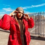 Anjum Fakih Instagram - Little Red Riding Hood in a parallel universe… Or can I say The Khatron Universe! . . . #khatronkekhiladi13 #kkk #fearfactor #anjumfakih @colorstv South Africa