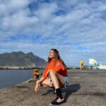 Anjum Fakih Instagram – Running out of poses 
Blaming on my body 
It has gone a bit slack… 
But my style game is on point 
Also you can’t deny that 
Orange is the new black…
.
.
.

Jacket @adidasindia 
Shoes @adidasindia 

Stylist @stylebysaachivj 
Team @sanzimehta777 @stylewithmehak 
.
#khatronkekhiladi13 #kkk #fearfactor 
@colorstv #anjumfakih Cape Town, South Africa