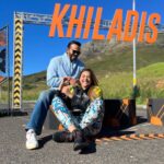 Anjum Fakih Instagram - When fake candids turned into a real laugh riot… all cuz the boss himself mimics you to the T… with the one and only @itsrohitshetty ❤️❤️❤️ #khatronkekhiladi13 #kkk #fearfactor #anjumfakih #rohitshetty @colorstv Cape Town, South Africa