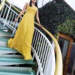 Ann Sheetal Instagram - Focus on the step in front of you, not the whole staircase 😝☺️🥰 . . Outfit @paris_de_boutique . . . . . . . . . . . . . . . #🙏 #happy #positive #cruise #singapore #gown #yellow #ootd #fashion #boss #trending #fyp #reelsinstagram #instagood #reels #reelitfeelit #wander #travel #video