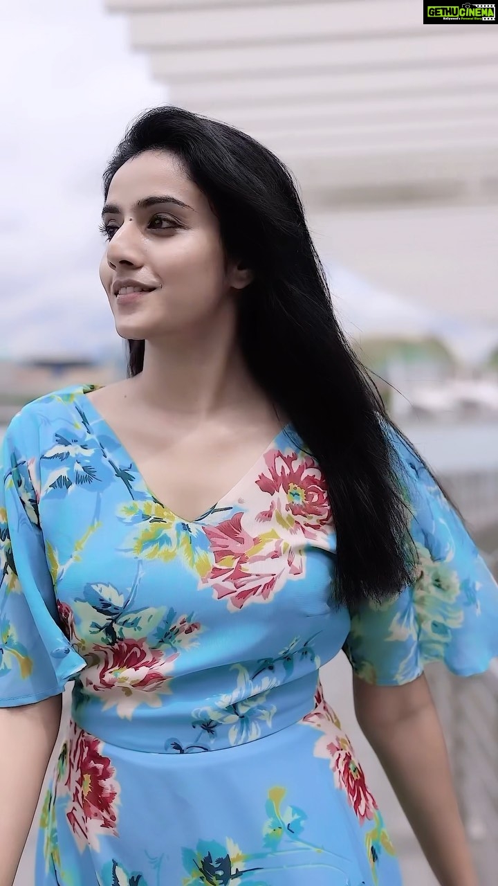 Ann Sheetal Instagram - 💙🦋😇 . . . . . . . . . . . . . . . . . . . . . . . . . . . . . . #reels #happy #music #explorepage