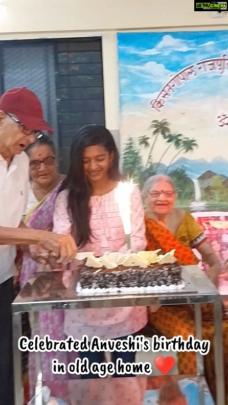 Anveshi Jain Instagram - Celebrated Anveshi's birthday in old age home❤️ Seeing these oldies and thinking about Anveshi that how did I lucked out on her made me cry and in shows in the last clip. This was done by me in behalf of your Anveshians and especially @princess_anveshi_jain @anveshi.jain.holic @shashankchopdekarofficial @satish.bhura.31 Also a reminder for you that we love you @anveshi25 and our best wishes are always with you! Happy birthday once again my love ❤️ #HappyBirthdayAnveshiJain . . . . . . . @anveshi25 @anveshi.jain #anveshijain #anveshijainapp #anveshi25 #anveshijainpower #anveshianspower #anveshijainfansclub #anveshijain_obsessed #anveshijain25 #anveshijain🔥🔥 #anveshi #anveshians #anveshijainreel #iamanveshi25 #reels #reel #feature #reelitin #reelit #reelitfeelit #feelitreelit #feelkaroreelkaro #explore #explorepage #featured #featureme #trend #trending