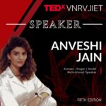 Anveshi Jain Instagram - My second TED Talk ❤️ Hyderabad