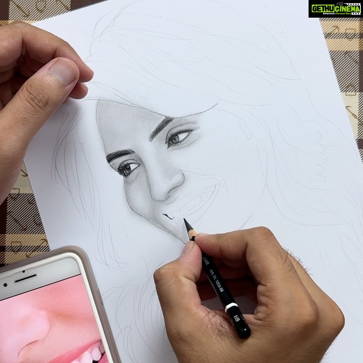 Anveshi Jain Instagram - Swipe for Raw Clips👉🏻👉🏻👉🏻 #pencilarts #nickjangra #nick01432 #anveshi #anveshijain