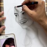 Anveshi Jain Instagram – Swipe for Raw Clips👉🏻👉🏻👉🏻
#pencilarts #nickjangra #nick01432 #anveshi #anveshijain