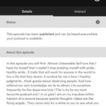 Anveshi Jain Instagram - I am pretty active on podcast these days and I can't tell how aligned I feel about this choice .. my podcast is mostly my conversation with myself fark sirf ye hai ki pehle I used to record my thoughts in voice notes & diaries aur ab podcast pe kyuki i know a lot of can something of importance from my secret conversations with myself because I don't sugar coat hence you will realise I am like you in more than you think of ! https://anchor.fm/anveshi25 is my podcast name on podcasters. You can type my name on Spotify for my songs & my podcasts. I am quite proud of this, very proud! 💝 India
