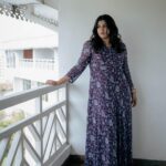 Aparna Balamurali Instagram - Eid Mubarak 🌙💜 PC: @pournami_mukesh_photography Costume: @belleficial_couture MUAH: @themixandbrows_by_fathimajmal