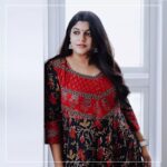 Aparna Balamurali Instagram - The National Film Award Winner Aparna Balamurali shines in a gorgeous Byhand ensemble. The vibe she creates in our Kalamkari printed black umbrella cut kurti is angelic. Kalamkari patterns lend an understated beauty to any attire. Unfurl your charismatic self and take your look to the next level of elegance with Byhand attires. on Frame : @aparna.balamurali #aparnabalamurali #aparnabalamuralifans #malayalamactress #handloomfashion #sustainablefashion #byhandclothing #byhand #ethnicwear #ethicalfashion #sustainablefashionbrand #vocalforlocal