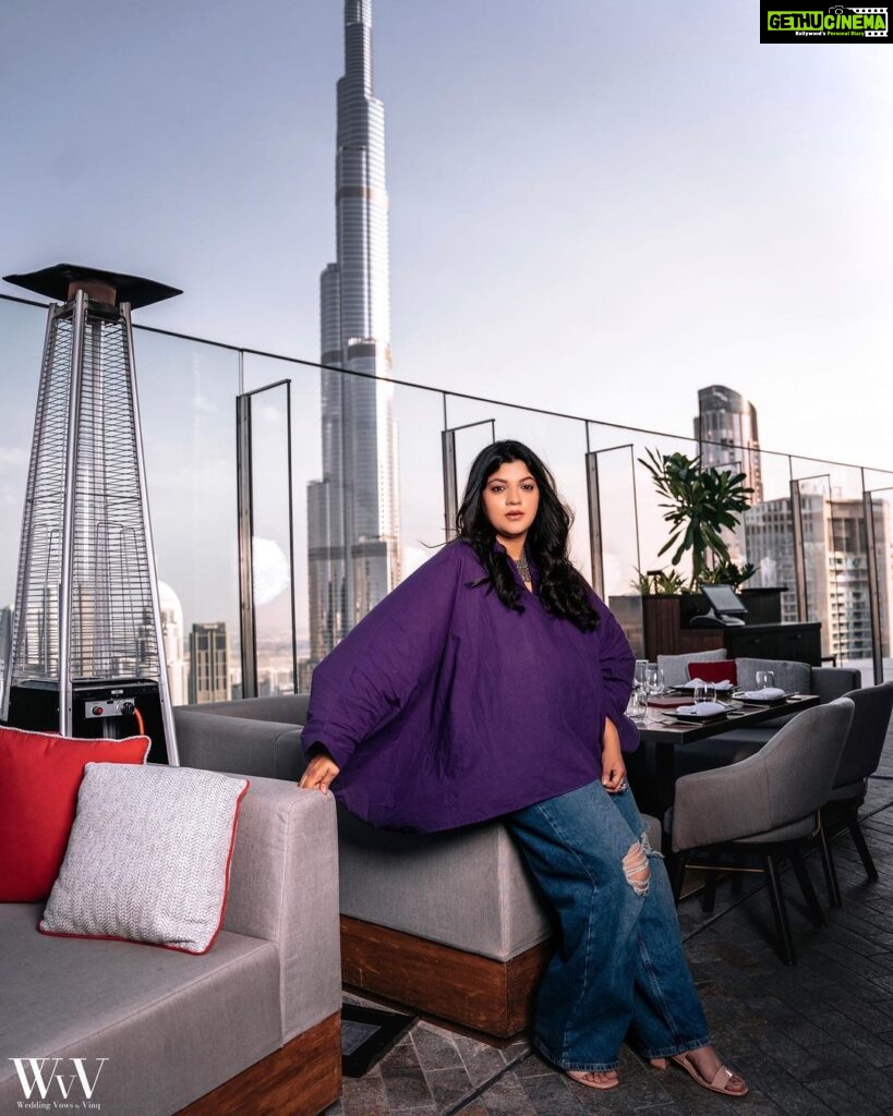 Aparna Balamurali Instagram - 💜 Styled by: @styledbysmiji Outfit: @saltstudio Accessories: @osvagindia MUAH: @theartistreshumalhotra Clicked by: @mr.viee Dubai, United Arab Emirates