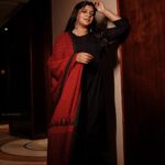 Aparna Balamurali Instagram - 🖤 Styled by: @styledbysmiji Wearing: @theloom.in Accessories: @osvagindia MUAH: @themixandbrows_by_fathimajmal Clicked by: @merin__georg