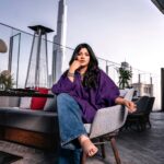 Aparna Balamurali Instagram - 💜 Styled by: @styledbysmiji Outfit: @saltstudio Accessories: @osvagindia MUAH: @theartistreshumalhotra Clicked by: @mr.viee Dubai, United Arab Emirates