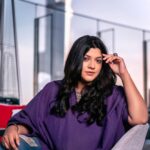 Aparna Balamurali Instagram - 💜 Styled by: @styledbysmiji Outfit: @saltstudio Accessories: @osvagindia MUAH: @theartistreshumalhotra Clicked by: @mr.viee Dubai, United Arab Emirates