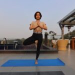 Aparnaa Bajpai Instagram - Resumed my yoga practice after a long new years break, while staying at the fabulous @thepristinehotel So glad, Kanpur has a global standard hotel. Highly recommend it for anyone travelling there. Kanpur, Uttar Pradesh
