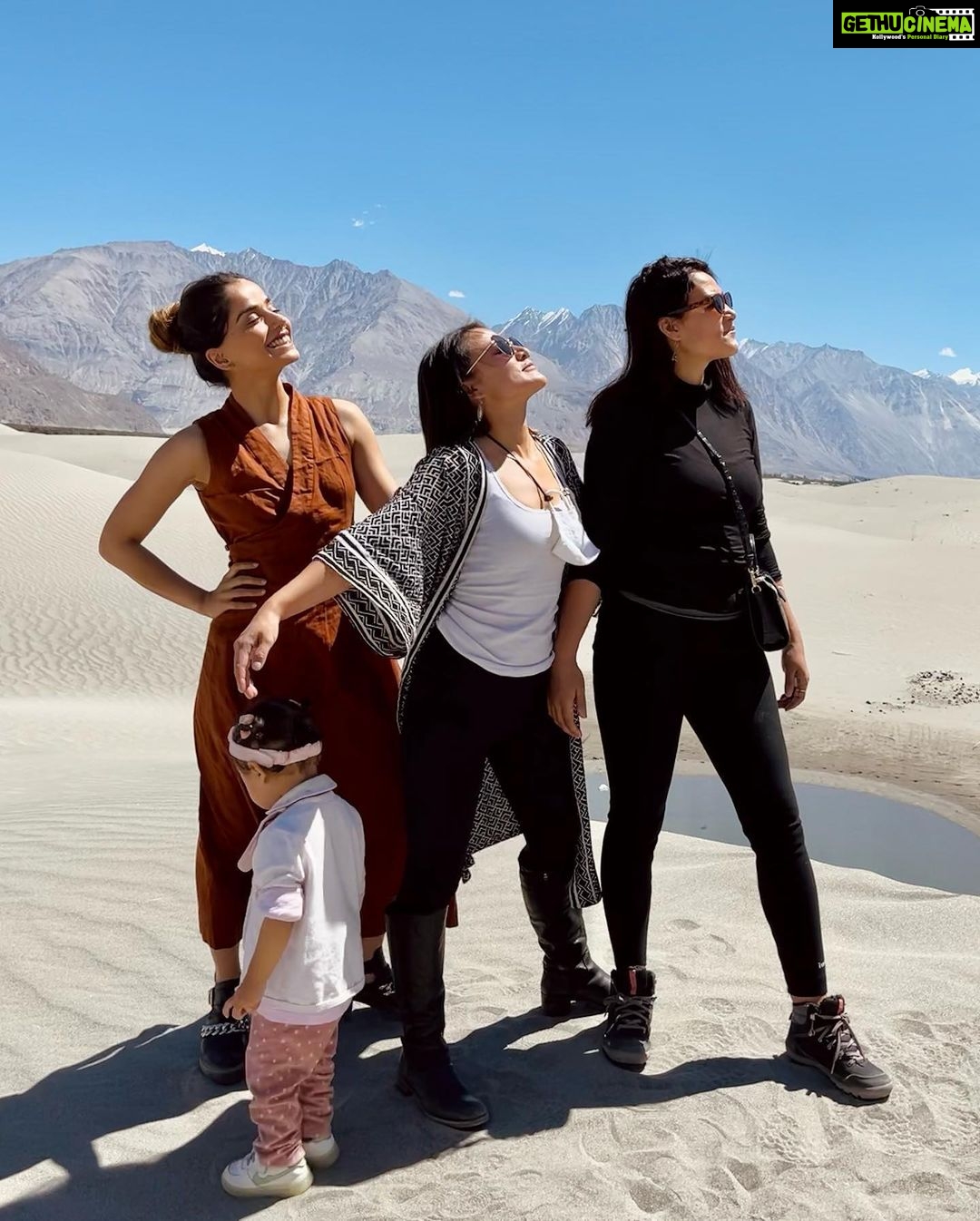 Aparnaa Bajpai Instagram - When you speak the same language, Love🤍🤍🤍 Memories of a lifetime🫶🏼🫶🏼🫶🏼 In the homes of those, you can stay without any formality; are not friends but a family😇 Ladakh, India
