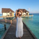 Archana Instagram - In paradise when by the beach #worldoceansday Fushifaru Maldives