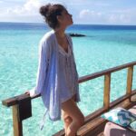 Archana Instagram - In paradise when by the beach #worldoceansday Fushifaru Maldives