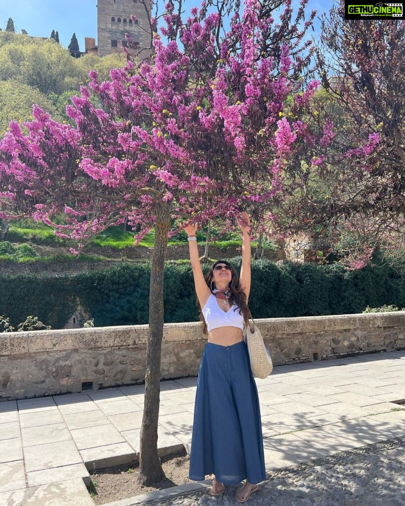 Archana Instagram - May u never let natural beauty pass you by 💗💓🌸🐷🐽🌷🌺🦩👙🎀🎟️👛 Granada Alhambra