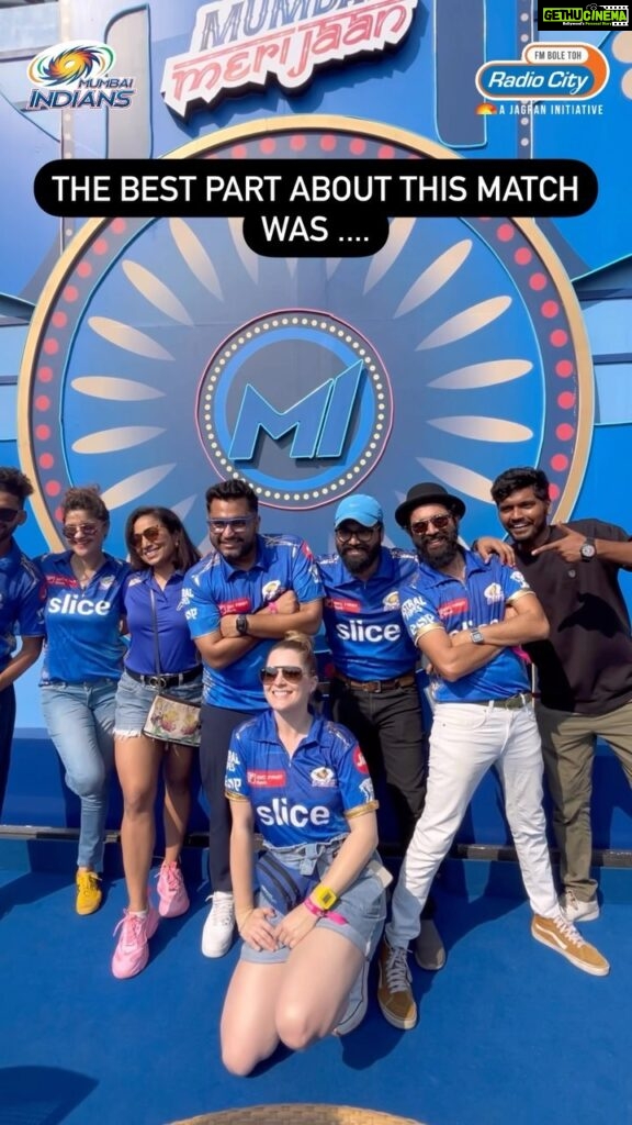 Archana Instagram - Our RJ @archanaapania celebrated with 19K underprivileged kids in a special viewing organised by @mumbaiindians and checkout the vibe of the same..🎉🥳 #esaday #ngogirls #mumbaimerijaan #mumbaiindians #mi #ipl2023 #ipl #trendingreels #viral #radiocity