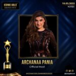 Archana Instagram – We are happy to announce the host of this prestigious award night is Archana Pania. 
The star is ready to thrill you with her performance. 

Welcoming you with all love! 
.
.
.
.
#iconicgoldawards2023
#iconicgoldawards #iconicgold2023 #iconicgold #awardceremony #awardshow
#rrahulsudhir #bollywoodstars 
#CBTFIconicGoldAwards2023