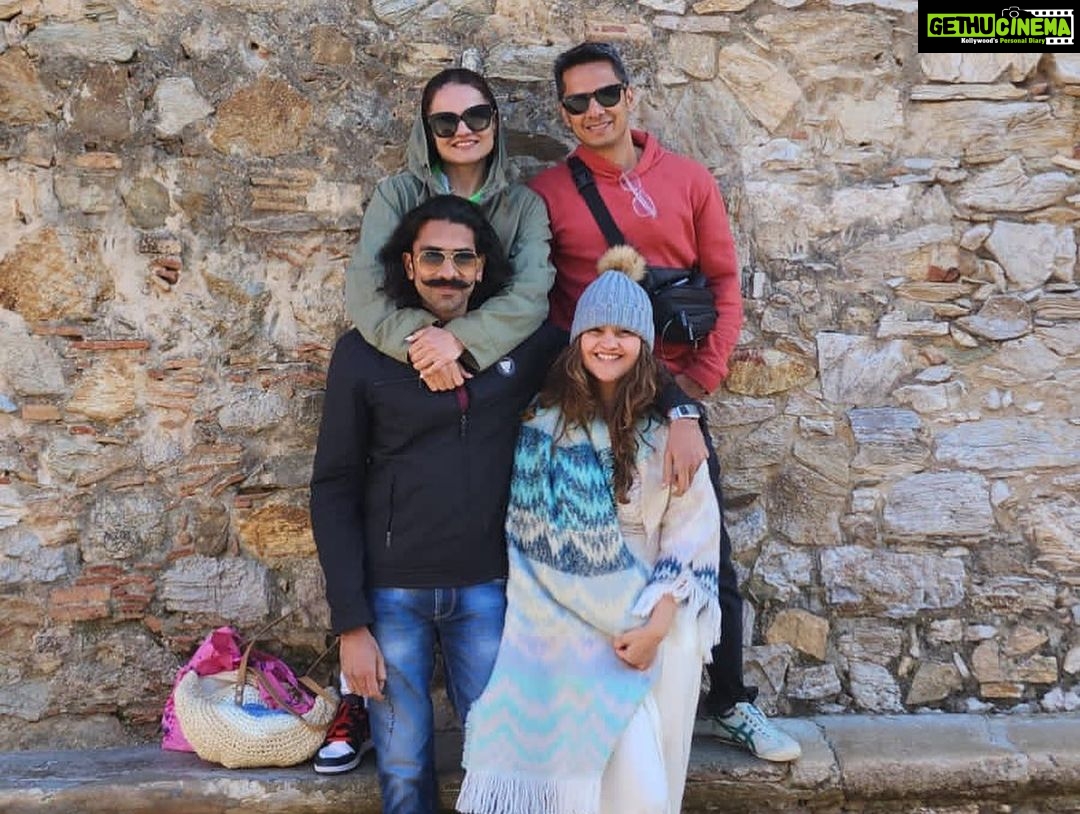 Archana Instagram - Thank you @akshaysharma1 @inish_01 & @karishmavelaninagpal β¦ for making some unbelievable life long memories π§π½ββοΈπ«Άπβ€οΈ in the amazzzzzing #spain Spain
