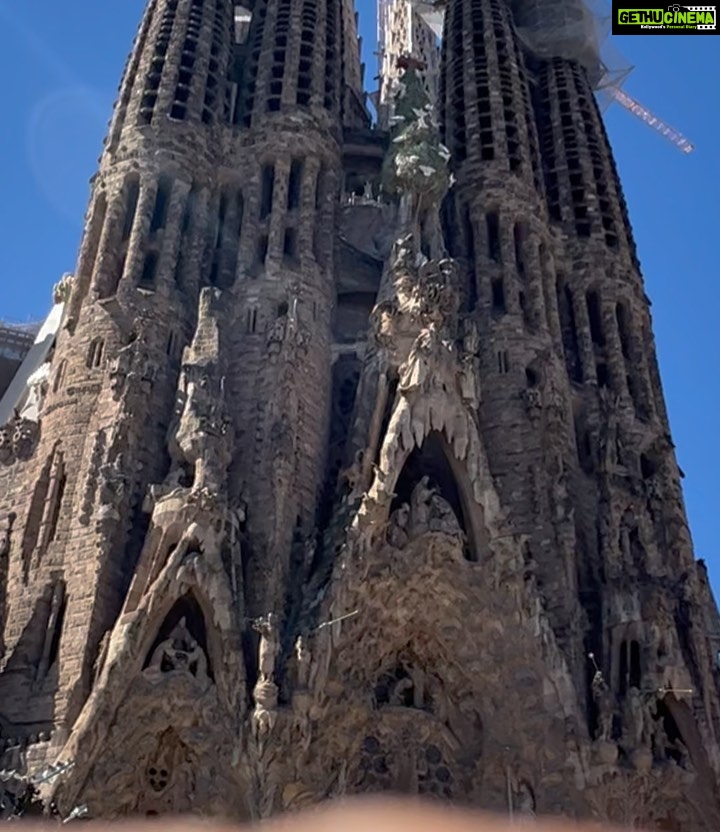 Archana Instagram - Mr #gaudi how even did you conceptualise all this????? . . . #gaudi #barcelona #spain #sagradafamilia #modernism #wip #cathedral #oneofitskind #basilica Sagrada Família