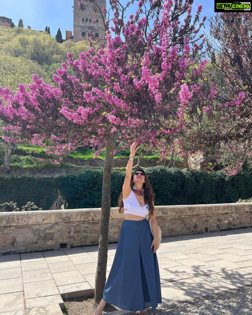 Archana Instagram - A quaint town in #spain called #granada that means #pomegranate ❤️😍🤩🫶🪬💫 #alhambragranada Granada, Spain