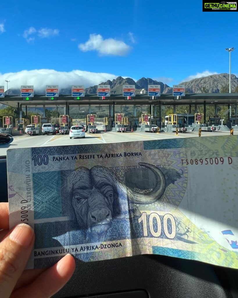 Archana Instagram - @aquilasafaris was a treat for Any animal lover … the currency notes here are dedicated to their wildlife just like ours & crossed a classy toll naka too while on our way from #capetown to #aquila … what a fab drive with breathtaking views & outstanding FOOOOD at the resort .. Aquila Safari South Africa