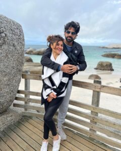 Archana Instagram - Day 02 #capetownsouthafrica 
 
On our day tour visited the #penguin colony at Boulders Beach & loved the way no one hushed whistled or bullied the animals by any notice or action … penguins are very private creatures and just love to chill with their tribe … delight to visit their nesting holes by the beach & see them snuggle and huddle with their loved ones … like my tribe is as huddling for pictures with them :D

Don’t miss the #possum sneakily looking towards me in the bushes 🫣🙈🤪
.
.
.
#love #naturephotography #wildlife #beach #travel