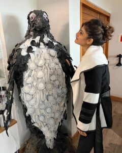Archana Instagram - Day 02 #capetownsouthafrica 
 
On our day tour visited the #penguin colony at Boulders Beach & loved the way no one hushed whistled or bullied the animals by any notice or action … penguins are very private creatures and just love to chill with their tribe … delight to visit their nesting holes by the beach & see them snuggle and huddle with their loved ones … like my tribe is as huddling for pictures with them :D

Don’t miss the #possum sneakily looking towards me in the bushes 🫣🙈🤪
.
.
.
#love #naturephotography #wildlife #beach #travel