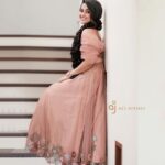 Arthana Binu Instagram - 🌸 Muse : @arthana_binu MUA : @charmah_makeupstudio Clicked by : @sree_vishnu_photography Costume : @ajs_attires . . #ajsattires#lehenga#pastel