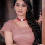Arthana Binu Instagram - 🌸 Muse : @arthana_binu MUA : @charmah_makeupstudio Clicked by : @sree_vishnu_photography Costume : @ajs_attires . . #ajsattires#lehenga#pastel