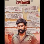 Arulnithi Instagram - #KazhuvethiMoorkan ❤️🙏