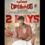 Arulnithi Instagram - #KazhuvethiMoorkan 2 days to go ❤️