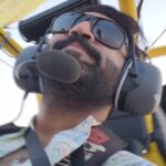Arun Vijay Instagram - Flying high..!!❤️ #paramotortrike #throwback #adventure #makelifebeautiful #LuvAV #AV #explore 🤗😘