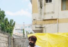 Arun Vijay Instagram - Veshti has it's own swag!!😉❤️ #traditionalwear #thamizh #tamilculture #AV #veshti