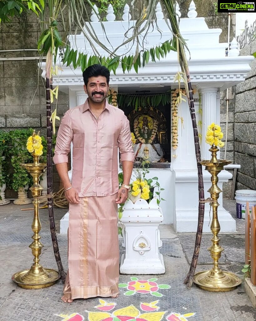 Arun Vijay Instagram - அனைவருக்கும் என் இனிய பொங்கல் திருநாள் நல்வாழ்த்துக்கள்!! #happypongal