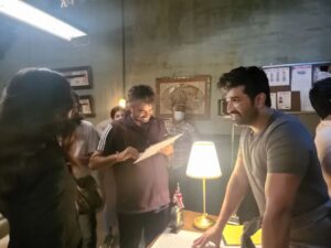 Arun Vijay Instagram - From the sets of #AchchamEnbadhuIllayae with @iamamyjackson and director #Vijay...